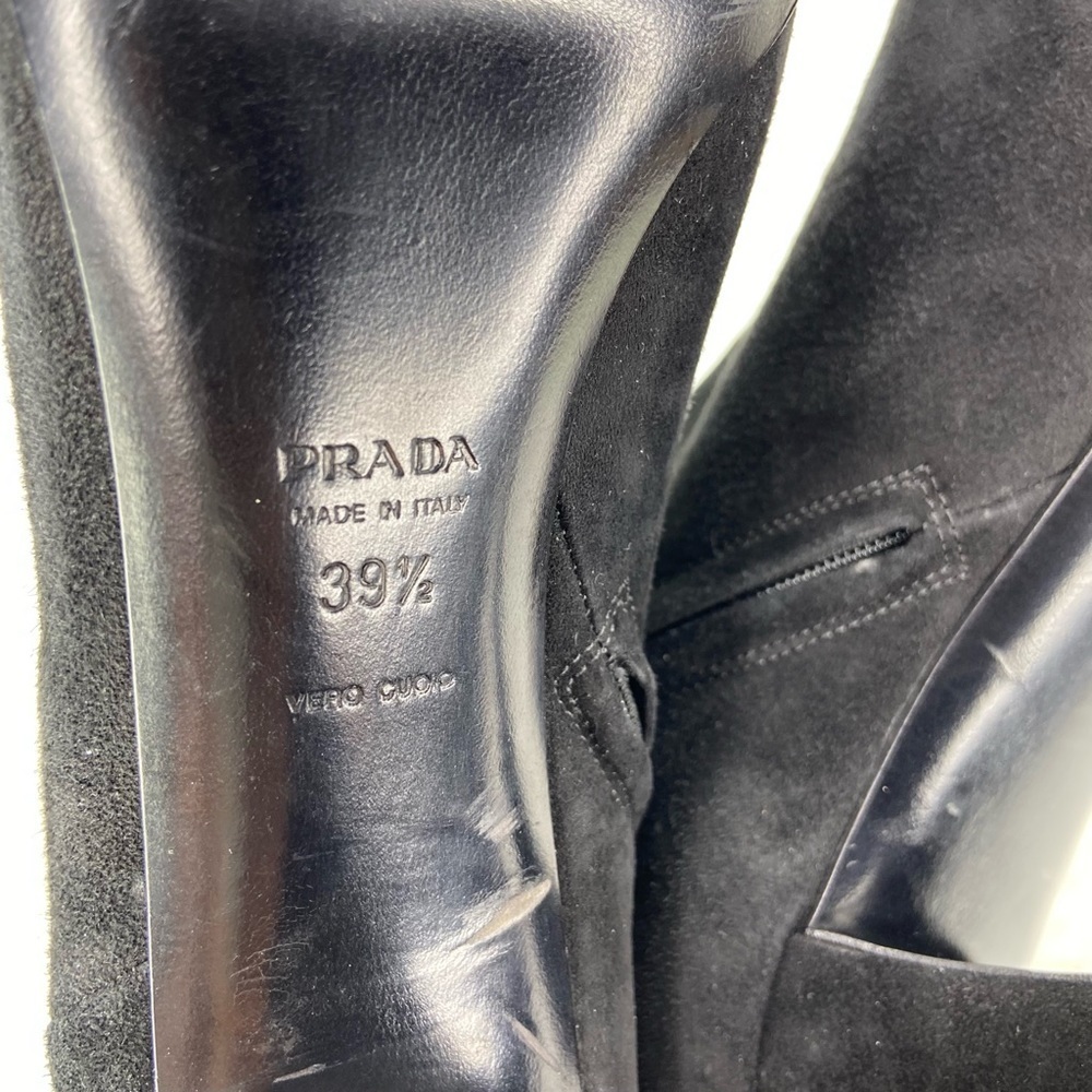 Prada Black Ankle Boots - Picture 10 of 10